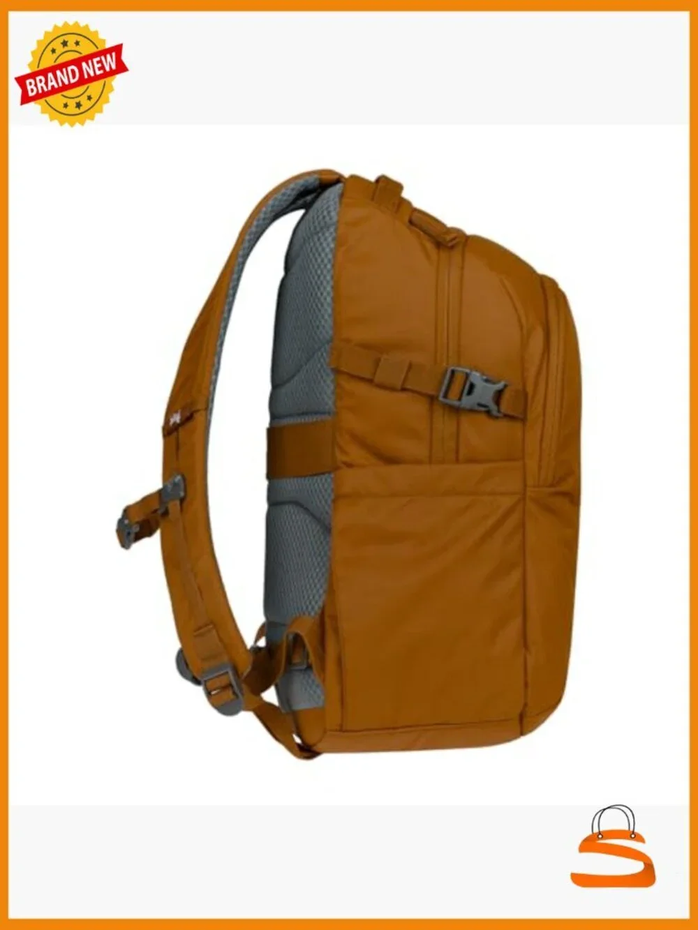 Sleek 30L Water-Resistant Laptop Backpack with Padded Tech Compartment